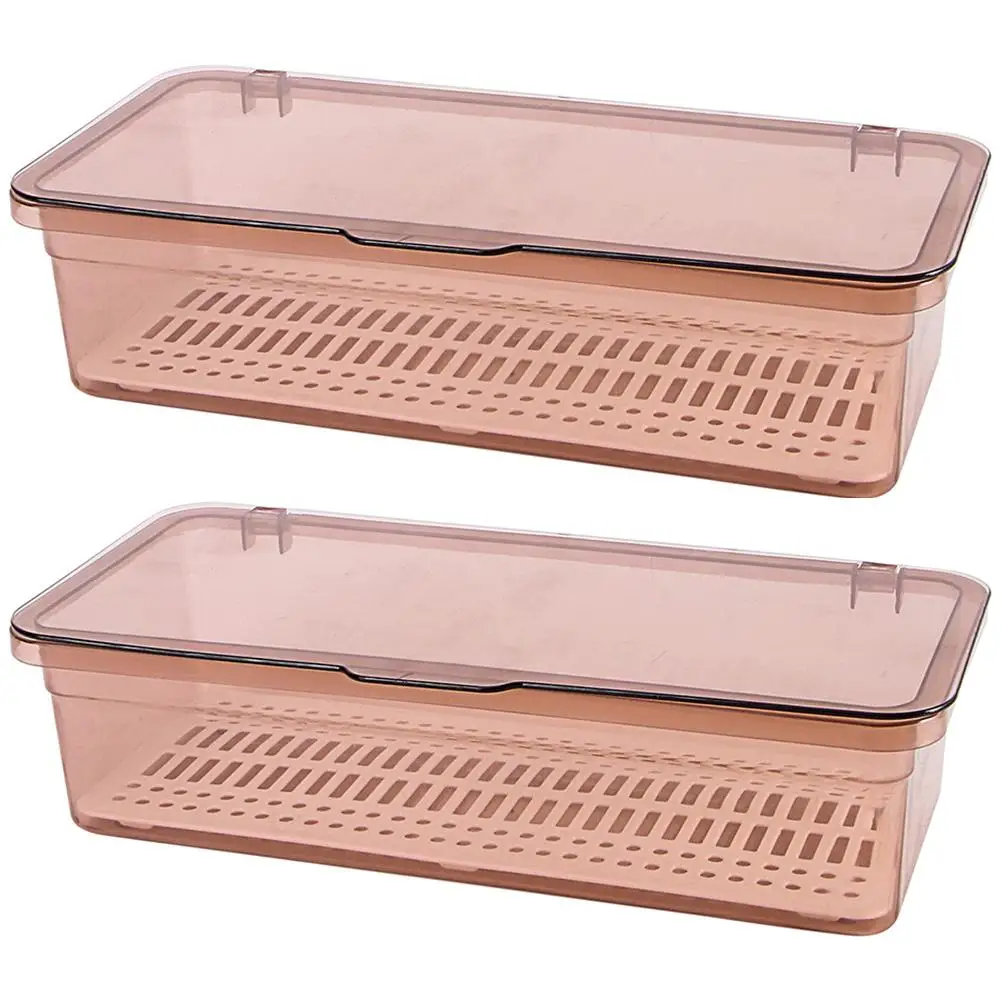 2 Pcs Chopsticks Storage Box Large Capacity Kitchen Cutlery Tray Utensil Container PP Drainer Basket Silverware Drying Rack
2 Pcs Chopsticks Storage Box Large Capacity Kitchen Cutlery Tray Utensil Container PP Drainer Basket Silverware Drying Rack
