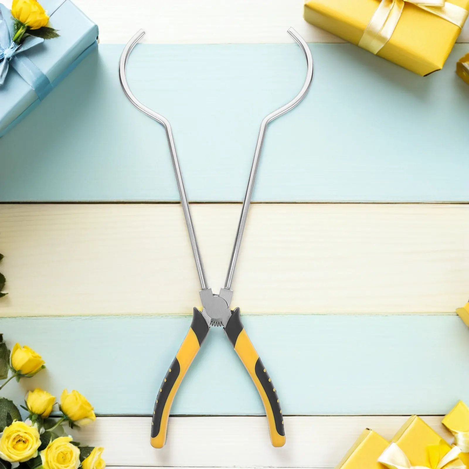 Crucible Tongs Ergonomic Design Jewelry Making Tools for Laboratory Casting Smelting Precision Crucible Forceps Long
Crucible Tongs Ergonomic Design Jewelry Making Tools for Laboratory Casting Smelting Precision Crucible Forceps Long