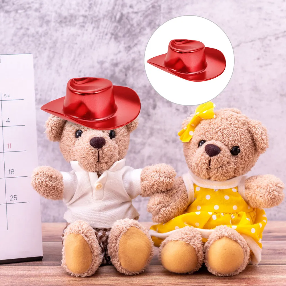 12Pcs Mini Glitter Cowboy Hats Red Plastic Western Party Favor Tiny Hats for Crafts Cupcake Toppers Keychain Decorations
12Pcs Mini Glitter Cowboy Hats Red Plastic Western Party Favor Tiny Hats for Crafts Cupcake Toppers Keychain Decorations