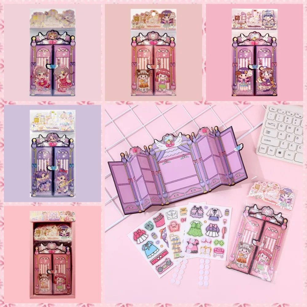 DIY Toy Aki Sauce Quiet Book Quiet Book Cartoon Princess Change Clothes Stickers Collage Set Manual Sticker
DIY Toy Aki Sauce Quiet Book Quiet Book Cartoon Princess Change Clothes Stickers Collage Set Manual Sticker