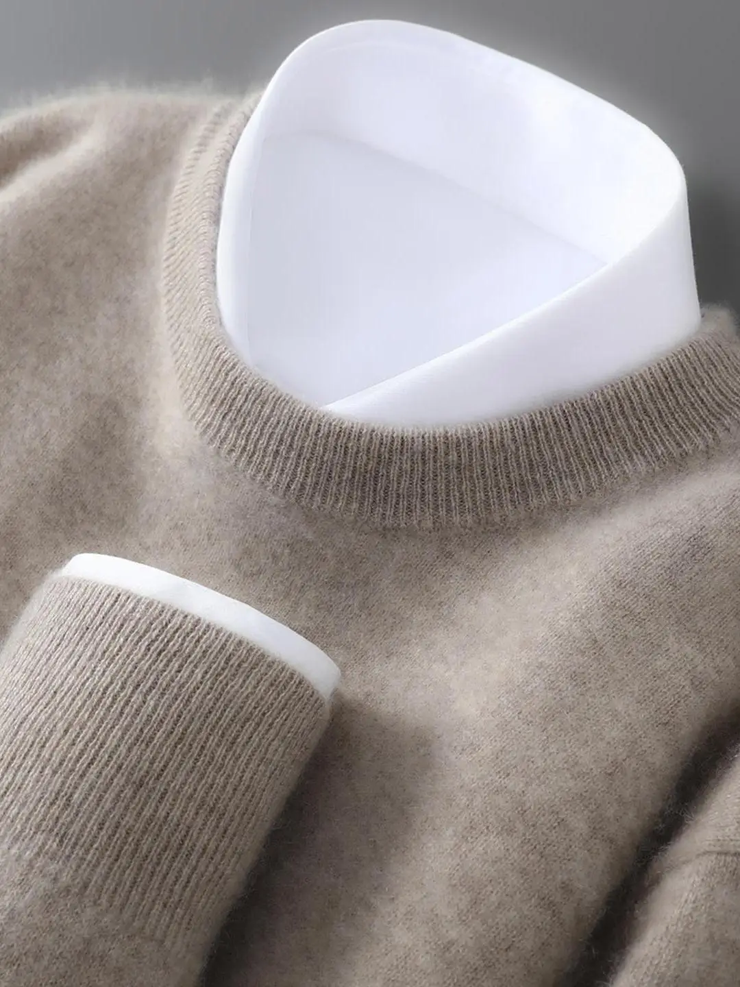 Autumn Winter New Sle Men's 00 Pure Wool Knitted Loose Fit Crew Ne Sweater Soft Warm Casual Wear round Ne Woolen Knitwear
Autumn Winter New Sle Men's 00 Pure Wool Knitted Loose Fit Crew Ne Sweater Soft Warm Casual Wear round Ne Woolen Knitwear