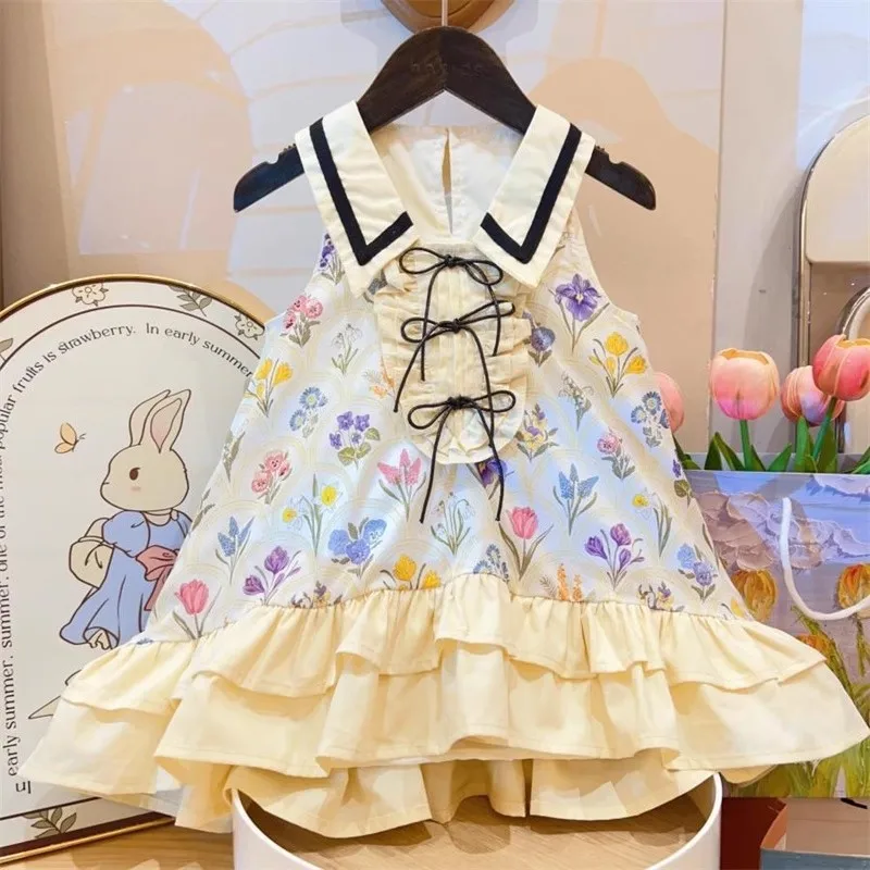 TOY-Girls' Dress2025Summer New French Style Children's Fashionable Princess Dress Girl's Shirt Dress
TOY-Girls' Dress2025Summer New French Style Children's Fashionable Princess Dress Girl's Shirt Dress