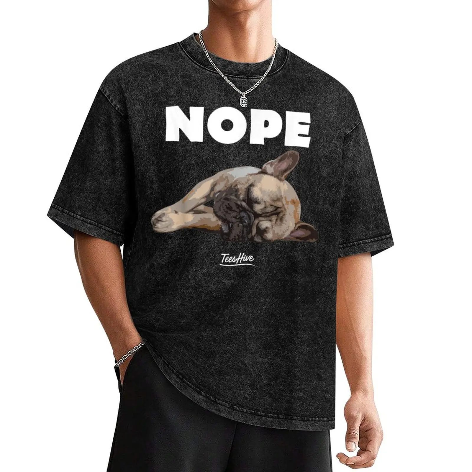 Funny French Bulldog Nope Graphic French Bulldog Lover T-Shirt plus sizes customs design your own compression shirt men
Funny French Bulldog Nope Graphic French Bulldog Lover T-Shirt plus sizes customs design your own compression shirt men