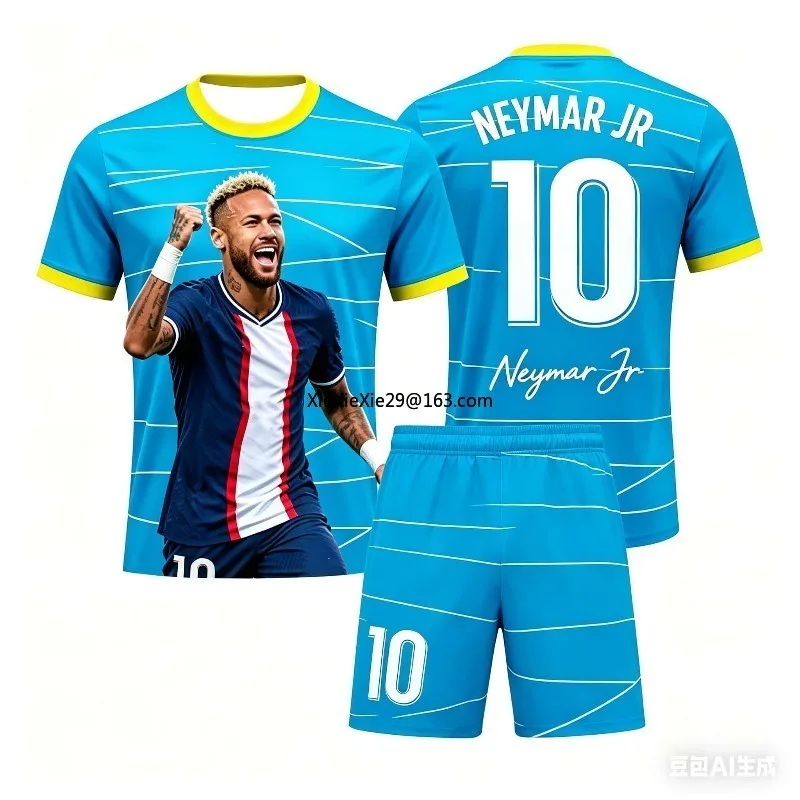Новый популярный оригинальный Dopamine AI # 10 летних комплектов Neymar для детей и взрослых, футболки с короткими рукавами и шорты для родителей и детей, унисекс
Новый популярный оригинальный Dopamine AI # 10 летних комплектов Neymar для детей и взрослых, футболки с короткими рукавами и шорты для родителей и детей, унисекс