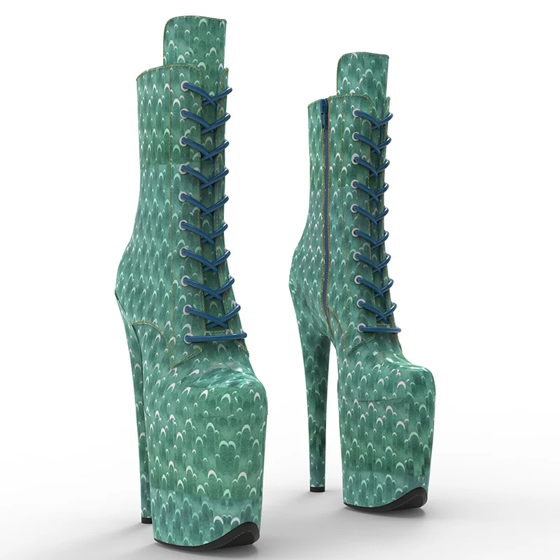 Leecabe 20CM/8inches Super High Heel Pole Dancing Ankle Boots Lacing Fashion Club Stage Performance High Heel 3B
Leecabe 20CM/8inches Super High Heel Pole Dancing Ankle Boots Lacing Fashion Club Stage Performance High Heel 3B