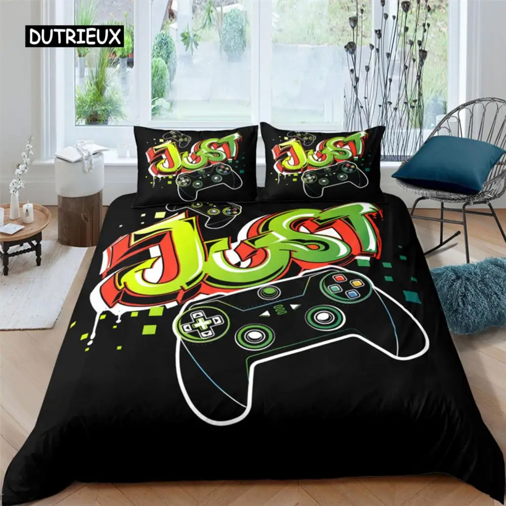 Home Textiles Bedding Set Gamer Life 3D Pattern Printed Duvet Cover Set Twin Full Queen King Boys Adults Polyester Quilt Cover
Home Textiles Bedding Set Gamer Life 3D Pattern Printed Duvet Cover Set Twin Full Queen King Boys Adults Polyester Quilt Cover