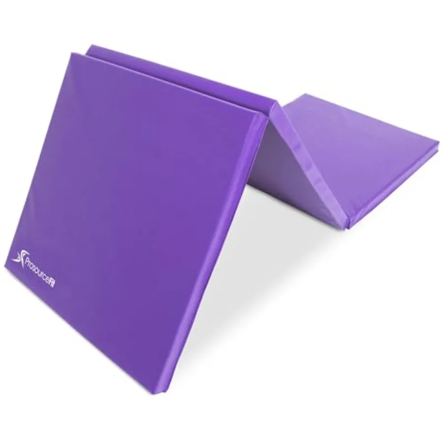 ProSource Tri-Fold Folding Thick Exercise Mat 6'x2' with Carrying Handles for MMA, Gymnastics, Stretching, Core Workouts
ProSource Tri-Fold Folding Thick Exercise Mat 6'x2' with Carrying Handles for MMA, Gymnastics, Stretching, Core Workouts