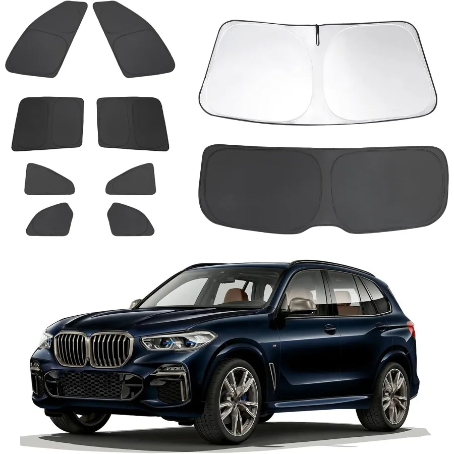 10 шт. солнцезащитный козырек на лобовое стекло на заказ, подходит для 20192025 BMW X5, аксессуары, складной солнцезащитный козырек, боковая крышка заднего окна, полный комплект P
10 шт. солнцезащитный козырек на лобовое стекло на заказ, подходит для 20192025 BMW X5, аксессуары, складной солнцезащитный козырек, боковая крышка заднего окна, полный комплект P