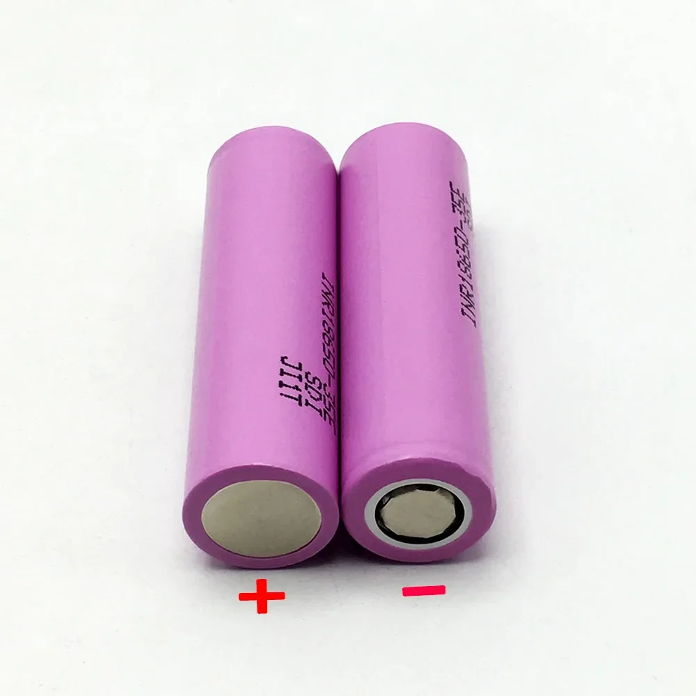 3.7V INR18650 35E 2000/3400mAh Real Capacity Rechargeable Li-ion Battery Continuous Discharge 10A Parallel Series Combinati
3.7V INR18650 35E 2000/3400mAh Real Capacity Rechargeable Li-ion Battery Continuous Discharge 10A Parallel Series Combinati