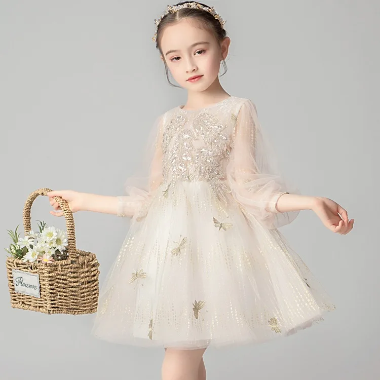 Children' Princess Dress 2023 New Flower Children's Wedding Dress Evening Dress Long Sleeve Host Girls' Piano Performance Dress
Children' Princess Dress 2023 New Flower Children's Wedding Dress Evening Dress Long Sleeve Host Girls' Piano Performance Dress