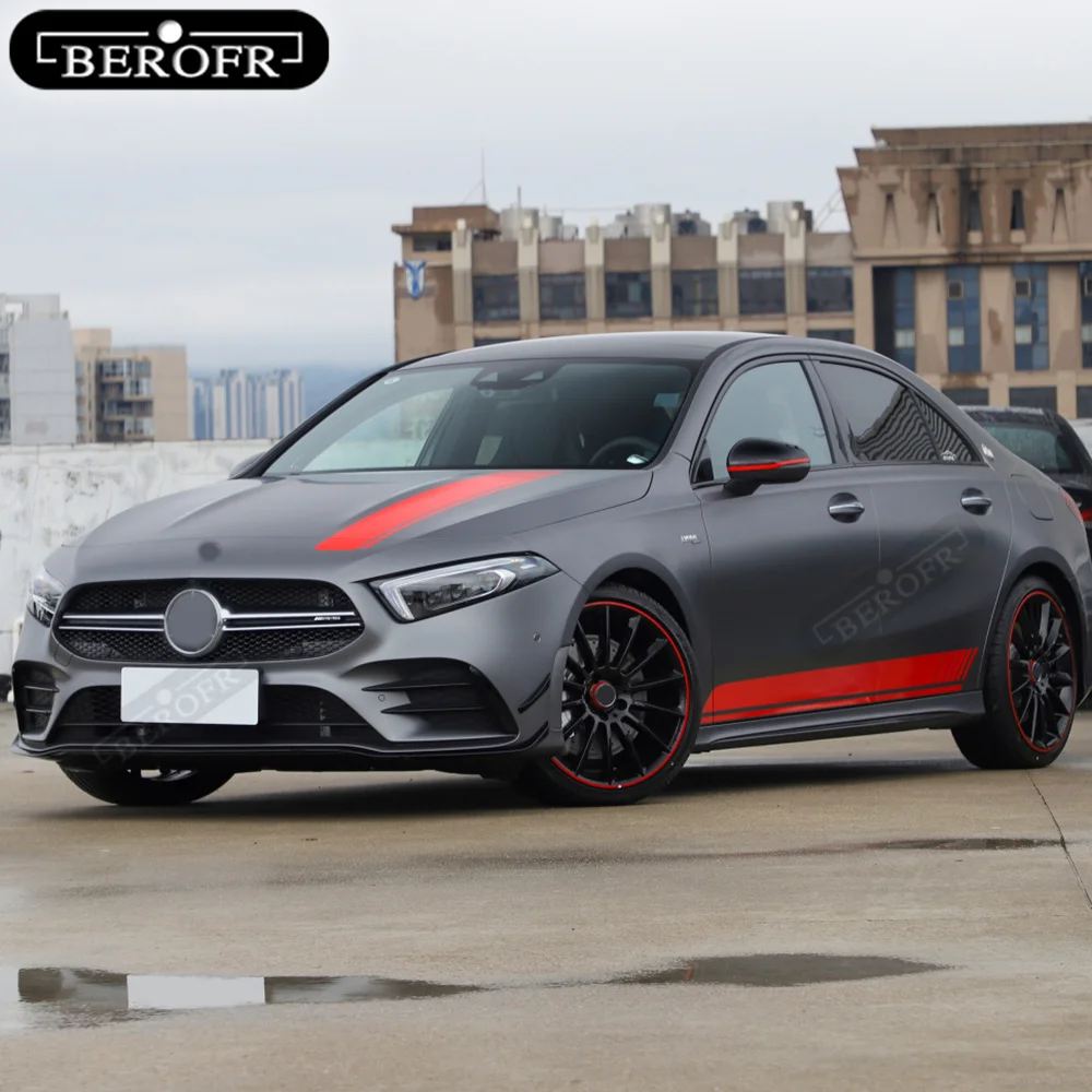 4Pcs For Mercedes Benz A Class W177 5-Door Hatchback Edition 1 AMG Car Hood Vinyl Decal Side Stripes Skirt Rear Trunk Sticker
4Pcs For Mercedes Benz A Class W177 5-Door Hatchback Edition 1 AMG Car Hood Vinyl Decal Side Stripes Skirt Rear Trunk Sticker
