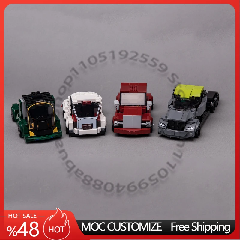 Набор для сборки грузовика Speed King Classic Hauler (208 деталей), модульный конструктор MOC, популярная модель из кирпичиков, DIY, подарок для мальчика на праздник
Набор для сборки грузовика Speed King Classic Hauler (208 деталей), модульный конструктор MOC, популярная модель из кирпичиков, DIY, подарок для мальчика на праздник