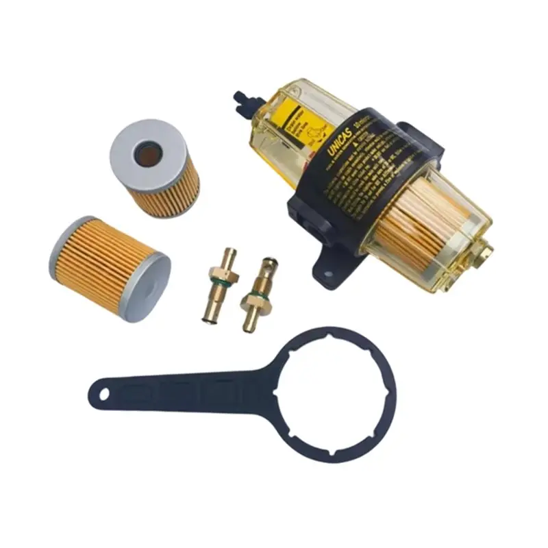 AT92-UF-10K Fuel Filter With Water Separator Assembly Outboard Motor Boat Compatible For Honda Mercury
AT92-UF-10K Fuel Filter With Water Separator Assembly Outboard Motor Boat Compatible For Honda Mercury