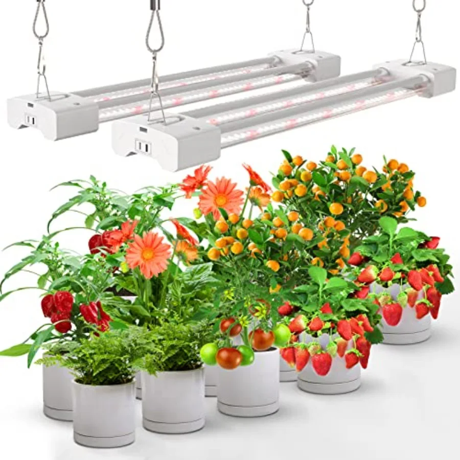 LED Grow Lights 16W Full Spectrum Integrated Growing Lamp Lighting Fixtures with High PPFD for Greenhouse Hydroponic Indoor Pla
LED Grow Lights 16W Full Spectrum Integrated Growing Lamp Lighting Fixtures with High PPFD for Greenhouse Hydroponic Indoor Pla