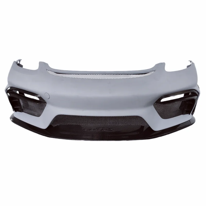High quality 3K carbon fiber GT4RS style front bumper for Porsche Cayman 718 body kit side skirts rear diffuser
High quality 3K carbon fiber GT4RS style front bumper for Porsche Cayman 718 body kit side skirts rear diffuser
