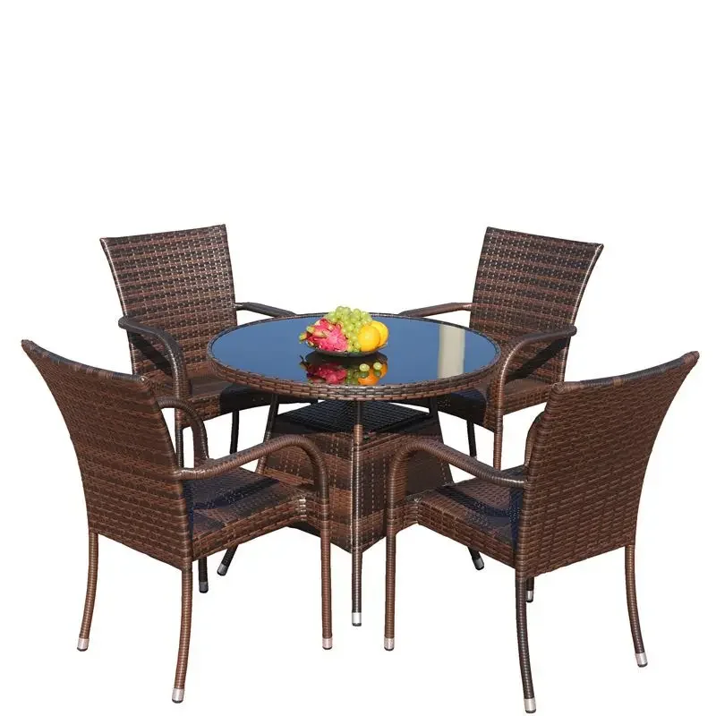 Outdoor tables and chairs Garden courtyard rattan parasol combination Outdoor balcony Leisure furniture Imitation rattan Sales d
Outdoor tables and chairs Garden courtyard rattan parasol combination Outdoor balcony Leisure furniture Imitation rattan Sales d