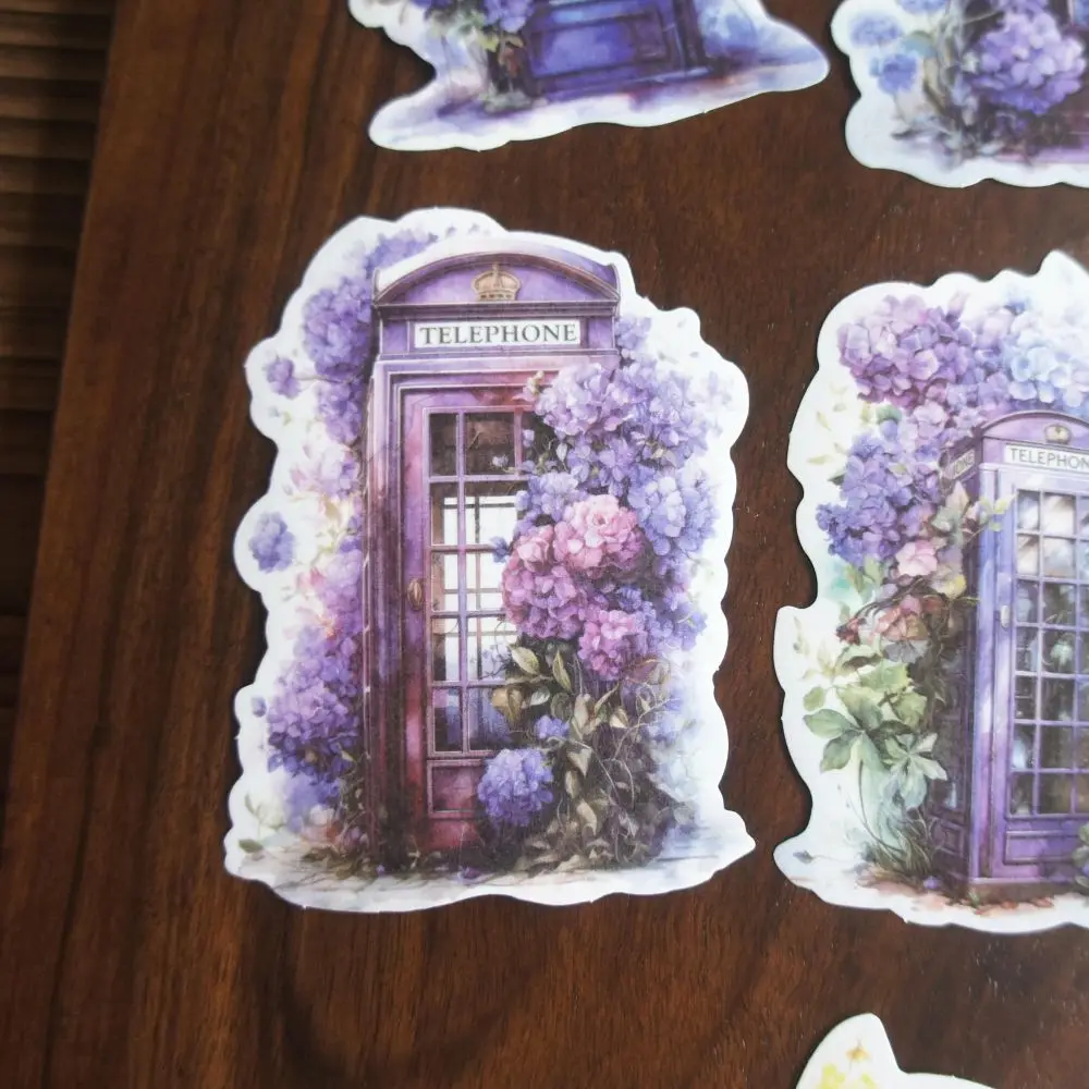 10pcs Telephone Booth Full of Flowers Style Paper Sticker Scrapbooking DIY Gift Packing Label Decoration Tag
10pcs Telephone Booth Full of Flowers Style Paper Sticker Scrapbooking DIY Gift Packing Label Decoration Tag