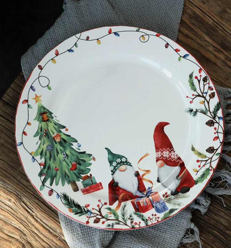 High-end Christmas series tablets, personalized ceramic tableware, snack board, vegetable board
High-end Christmas series tablets, personalized ceramic tableware, snack board, vegetable board