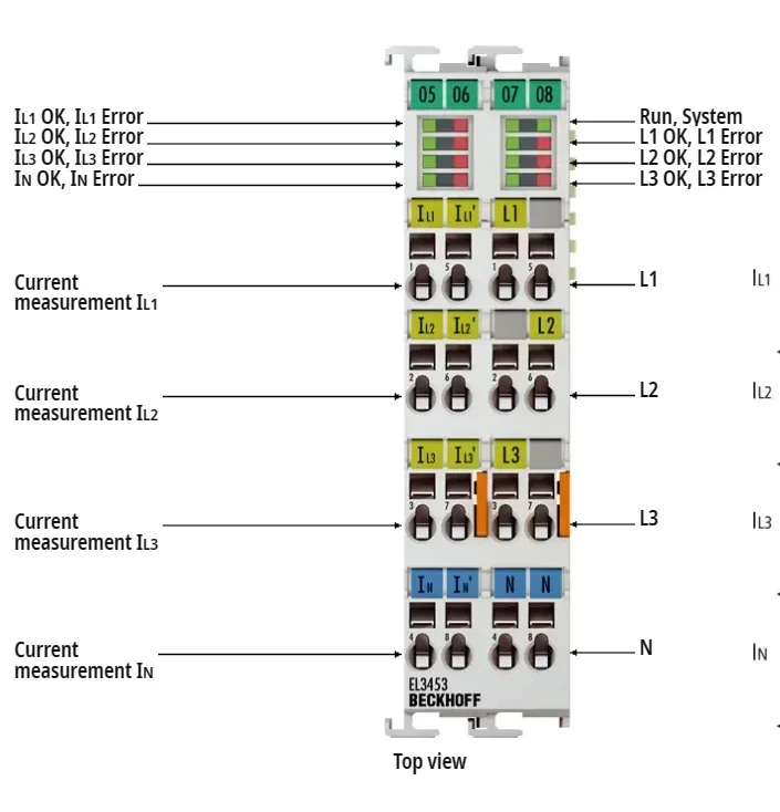 2026 EL3453 BECKHOFF 3-phase Power Measurement Terminal up to 690 V AC with Extended Functionality
2026 EL3453 BECKHOFF 3-phase Power Measurement Terminal up to 690 V AC with Extended Functionality