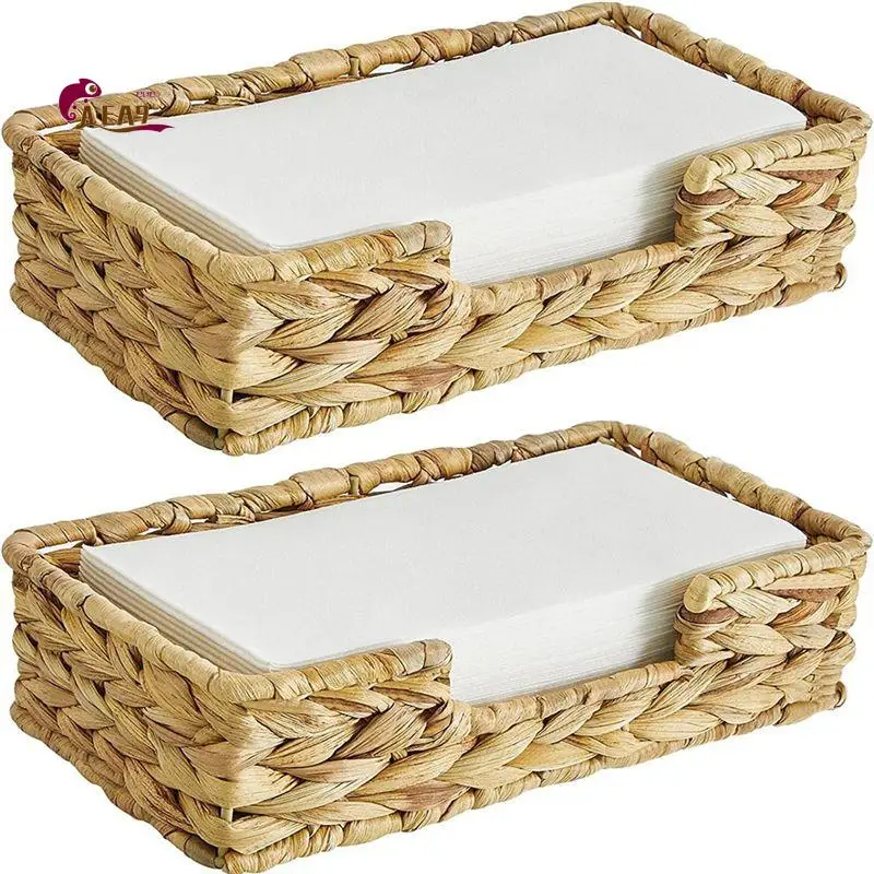 AEA9-2PCS Bathroom Disposable Guest Towel Holder Long Seagrass Woven Rattan Wicker Table Hand Guest Towel Basket Tray
AEA9-2PCS Bathroom Disposable Guest Towel Holder Long Seagrass Woven Rattan Wicker Table Hand Guest Towel Basket Tray