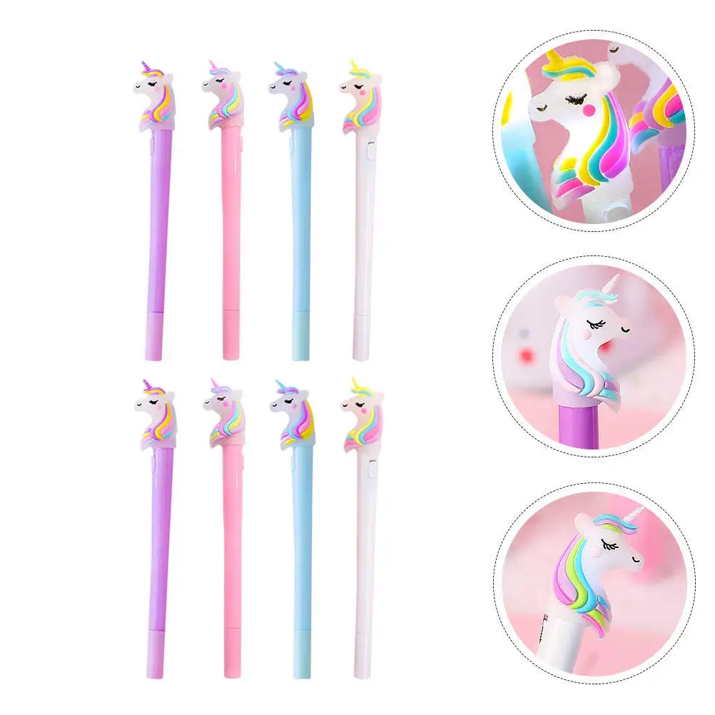 8Pcs Luminous Gel Pens Cartoon Design Compact Portable Creative Writing Pens for Students Signature School Stationery
8Pcs Luminous Gel Pens Cartoon Design Compact Portable Creative Writing Pens for Students Signature School Stationery