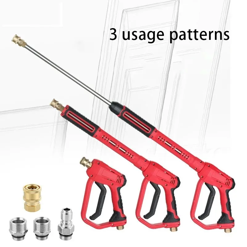 【specialized】4000 PSI High Pressure Car Wash Kit With 5 Nozzles Quick Connector And Foam Lance For Professional Electric Washers
【specialized】4000 PSI High Pressure Car Wash Kit With 5 Nozzles Quick Connector And Foam Lance For Professional Electric Washers