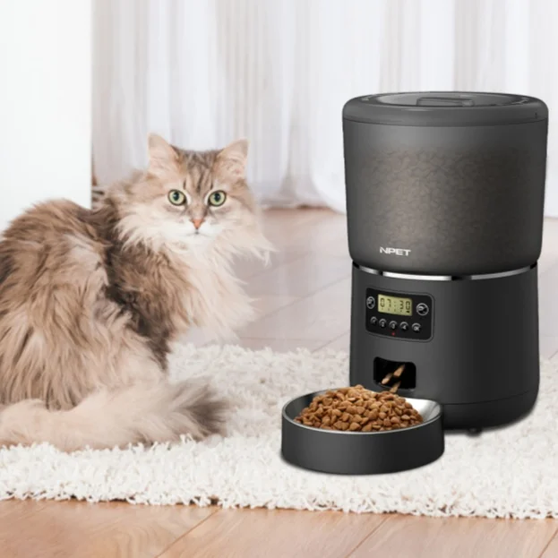 STLF 4L Smart Pet Feeder Tuya App Food Dispenser Automatic Wifi Remote Control With 304 Stainless Steel Bowl 
STLF 4L Smart Pet Feeder Tuya App Food Dispenser Automatic Wifi Remote Control With 304 Stainless Steel Bowl
