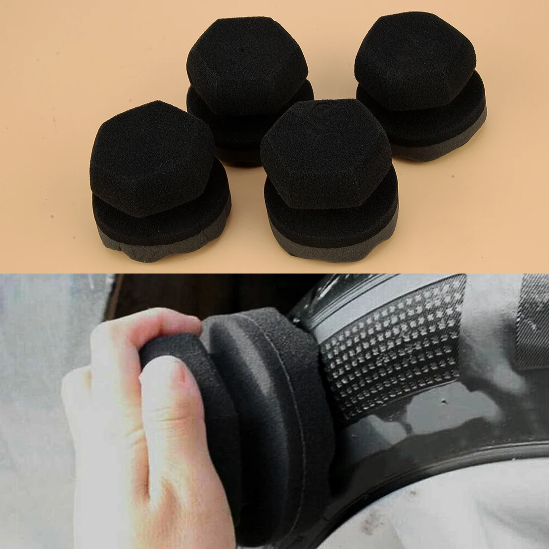 4Pcs 8cm Car Auto Tire Cleaning Brush Tyre Polish Waxing Detailing Foam Sponge Fit for Detail Polishing
4Pcs 8cm Car Auto Tire Cleaning Brush Tyre Polish Waxing Detailing Foam Sponge Fit for Detail Polishing