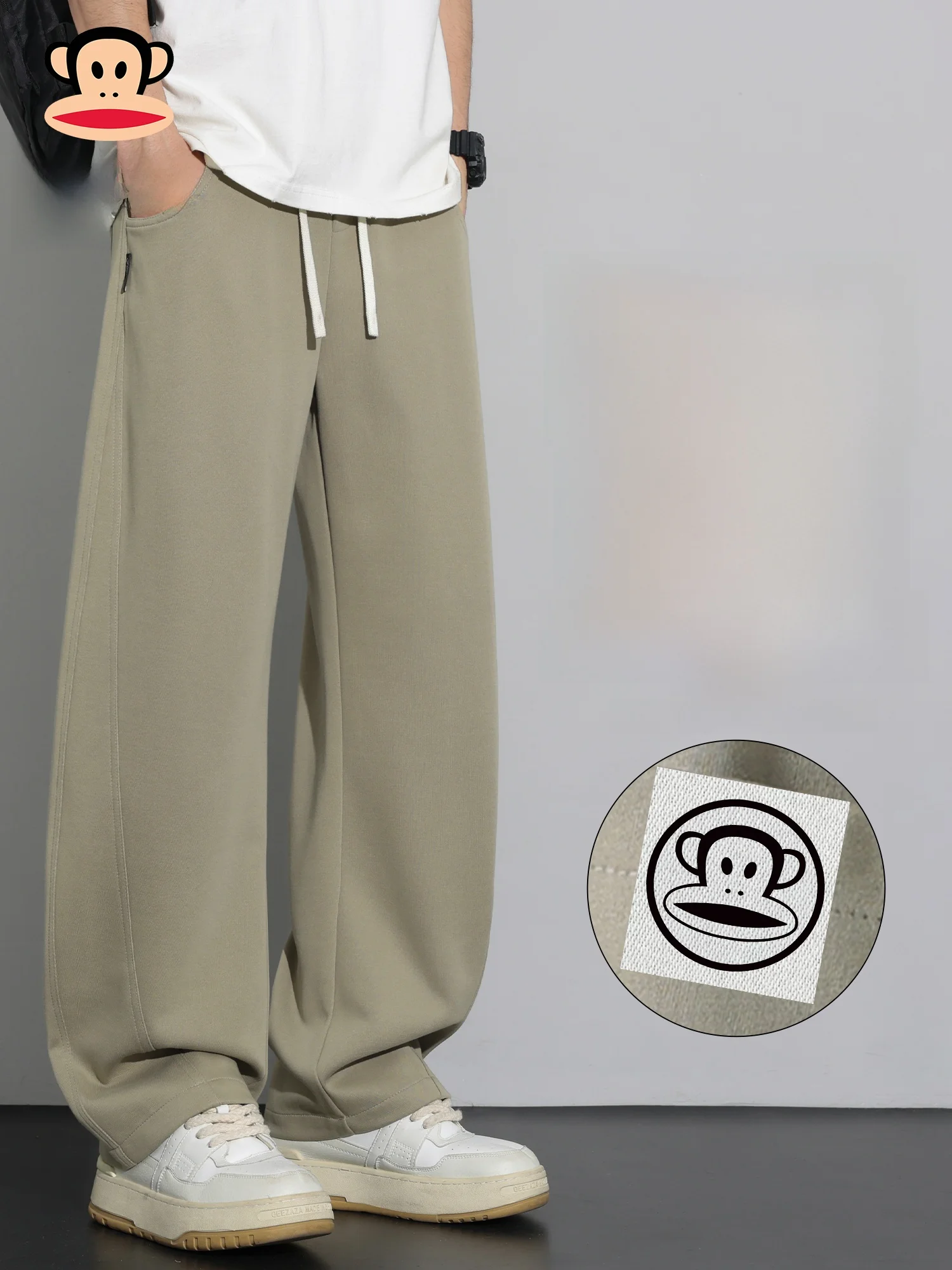 Мужские спортивные брюки Paul Frank American Style с прямыми штанинами, однотонные, свободные, повседневные, весенние, с принтом обезьяны Large Mouth Monkey
Мужские спортивные брюки Paul Frank American Style с прямыми штанинами, однотонные, свободные, повседневные, весенние, с принтом обезьяны Large Mouth Monkey