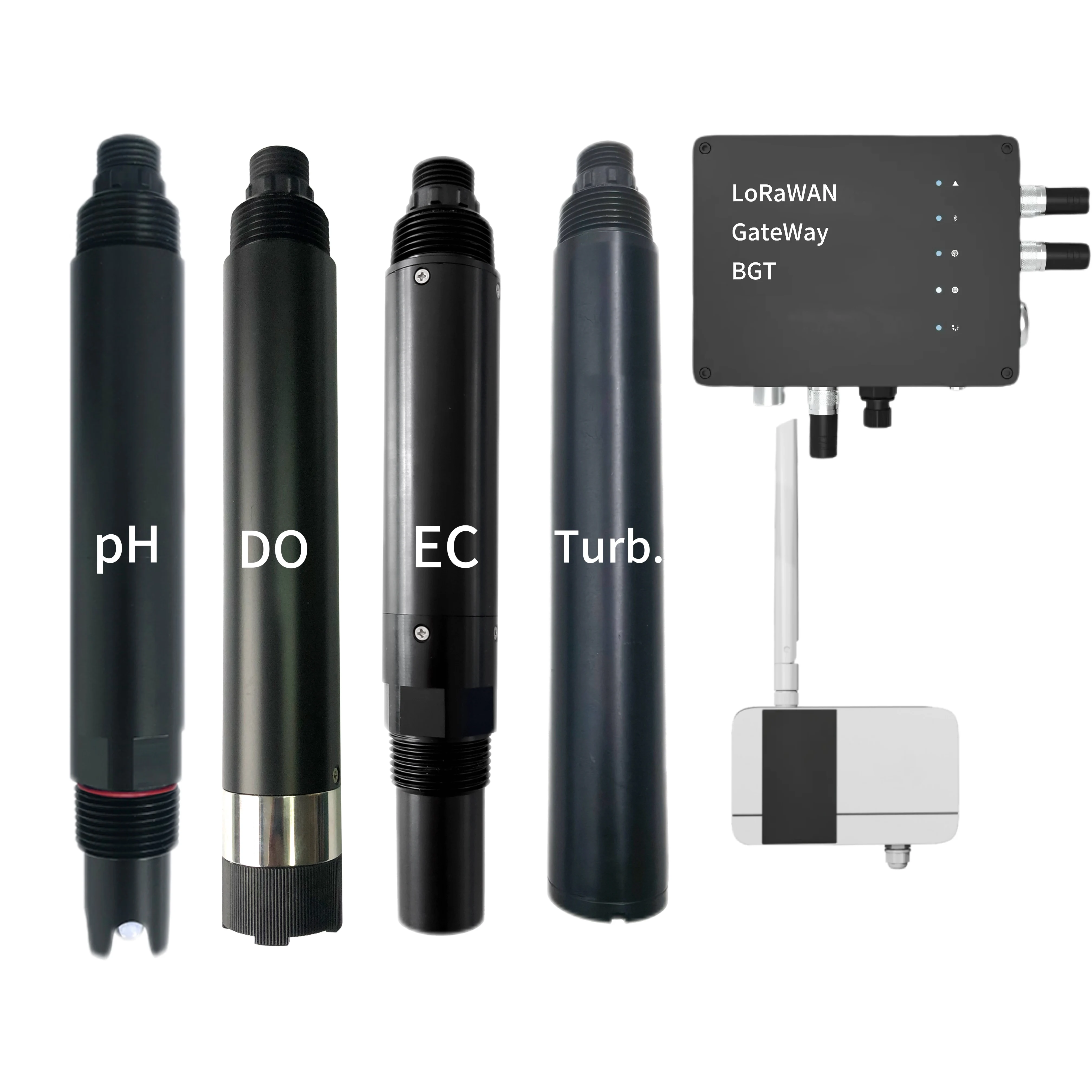 2026 LoRaWAN Water Meter Multi-parameter Dissolved Oxygen Turbidity Water Quality pH EC Sensor with LoRaWAN DataLogger Gateway
2026 LoRaWAN Water Meter Multi-parameter Dissolved Oxygen Turbidity Water Quality pH EC Sensor with LoRaWAN DataLogger Gateway