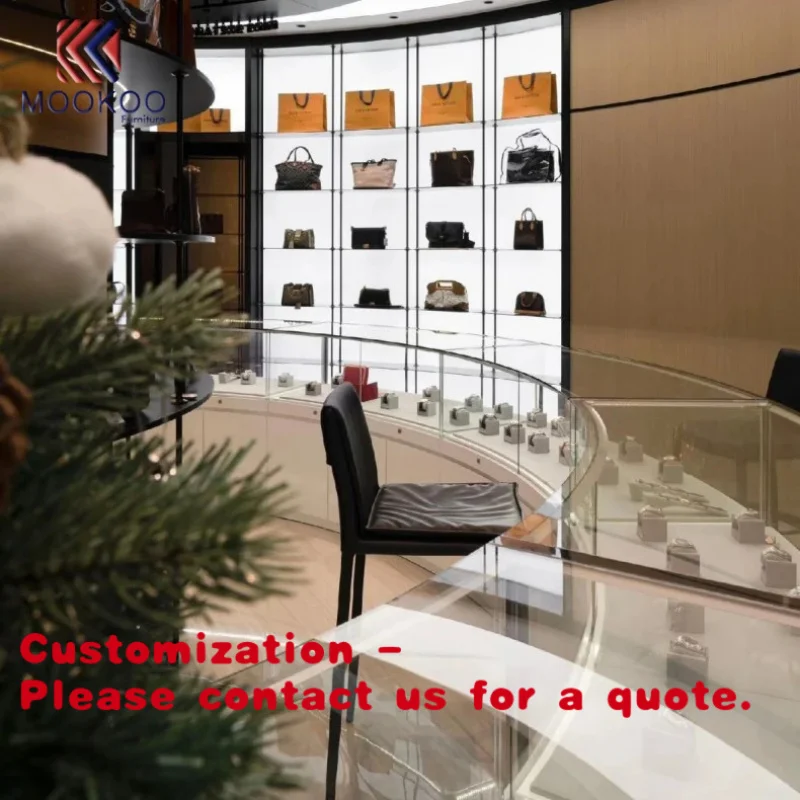 custom.Luxury Bags Shop Display Shelf Wallet Display Cabinet Shopping Mall
custom.Luxury Bags Shop Display Shelf Wallet Display Cabinet Shopping Mall