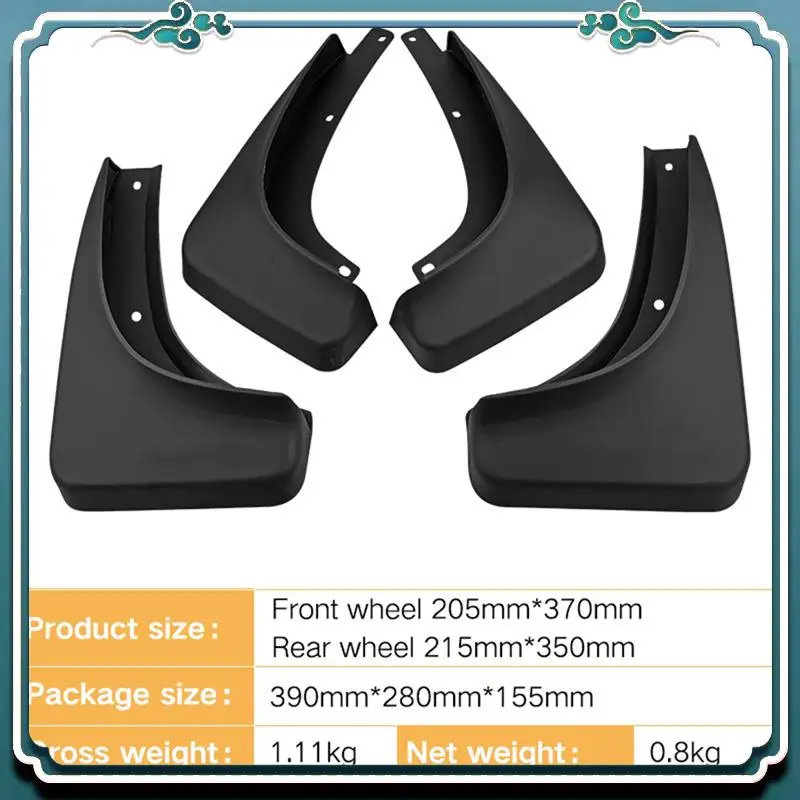 Premium 4PCS Car Mudguard Mud Flaps Splash Mud Guard Fender For Chery Tiggo 7 2016-2019 Car Accessories
Premium 4PCS Car Mudguard Mud Flaps Splash Mud Guard Fender For Chery Tiggo 7 2016-2019 Car Accessories
