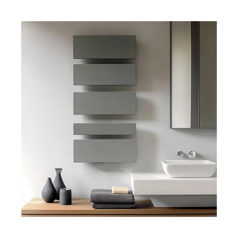 Элитный электрический полотенцесушитель для ванной комнаты с настенным креплением и подключением к электросети
Элитный электрический полотенцесушитель для ванной комнаты с настенным креплением и подключением к электросети