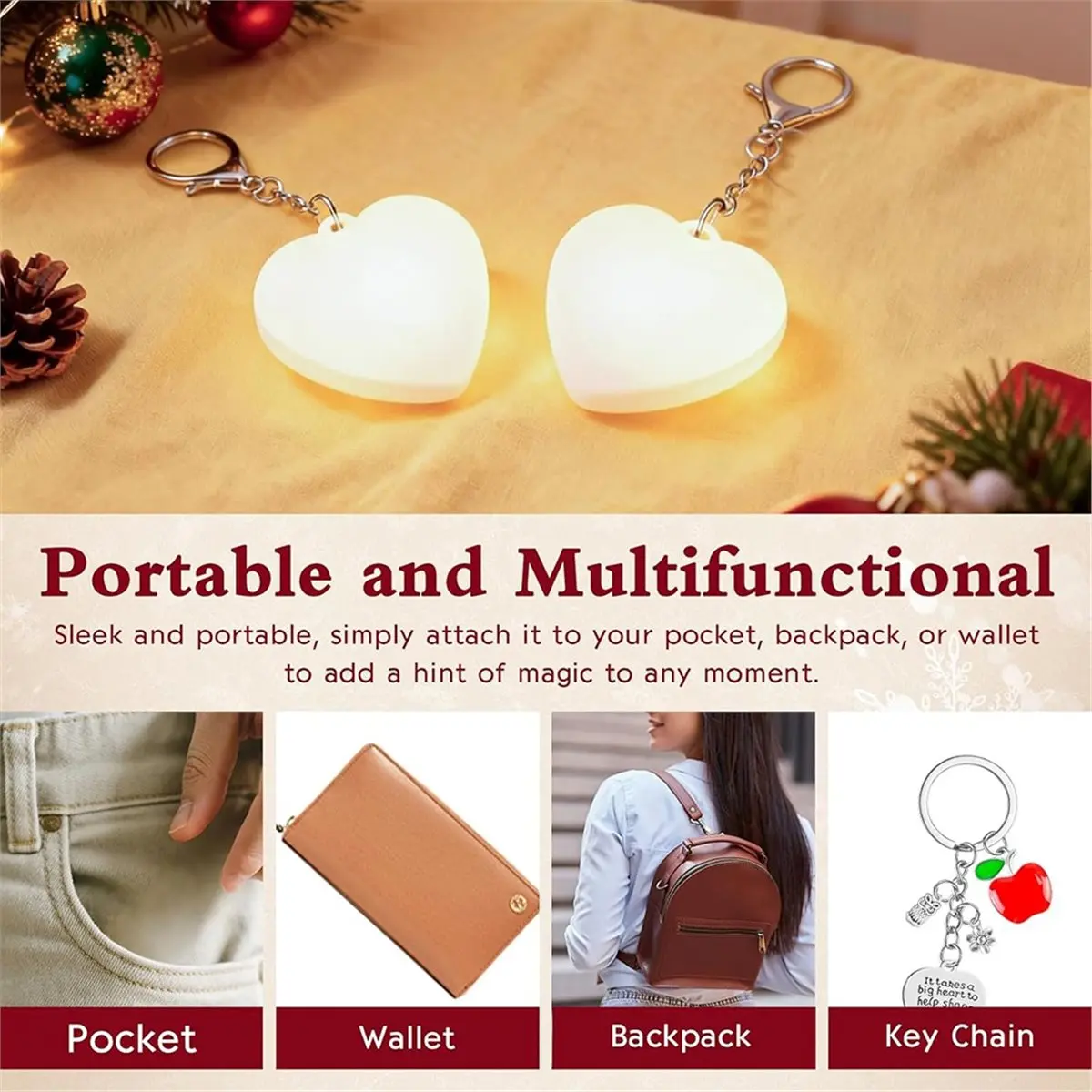 Светильник Homegood Purse Light с сенсорным управлением - мини-светодиодная лампа с USB-зарядкой для сумок (4 шт.)
Светильник Homegood Purse Light с сенсорным управлением - мини-светодиодная лампа с USB-зарядкой для сумок (4 шт.)