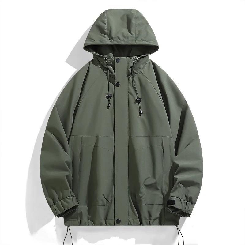 Men's Waterproof Rain Jacket Unisex Raincoat Hooded Hiking Jackets Windbreaker Zipper Outdoor Sports Casual Coats Spring Autumn
Men's Waterproof Rain Jacket Unisex Raincoat Hooded Hiking Jackets Windbreaker Zipper Outdoor Sports Casual Coats Spring Autumn