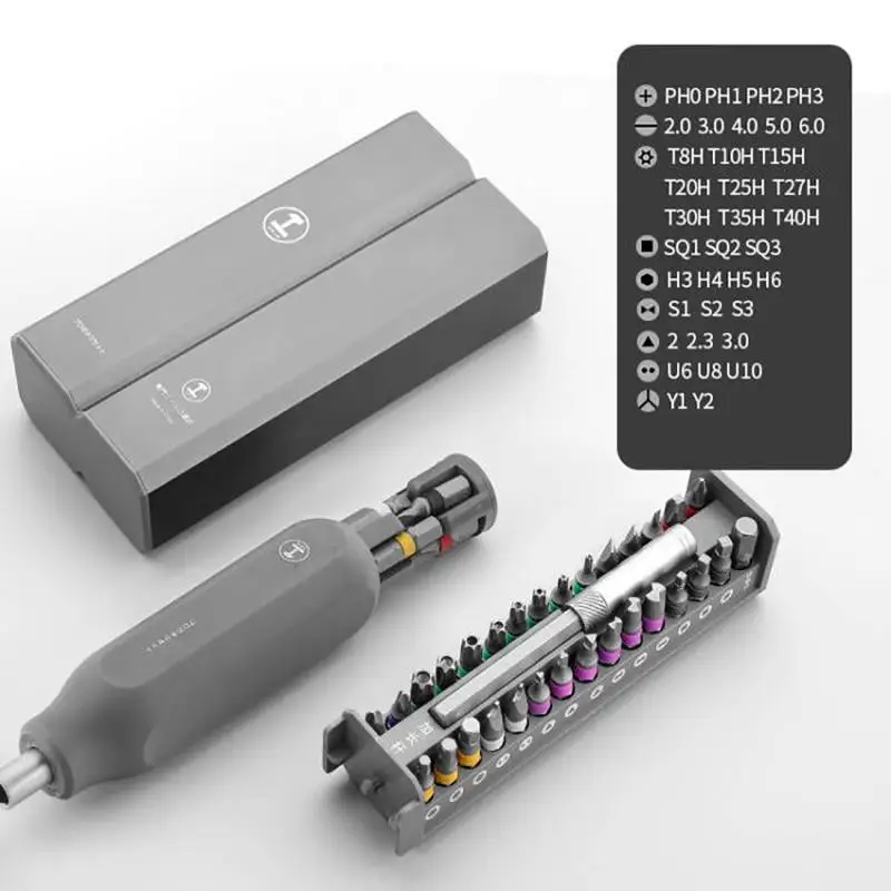 43 IN 1 Screwdriver Set Precision Magnetic Screw Driver Extended Screw Bits With Tweezer For Electronics Repair Tools
43 IN 1 Screwdriver Set Precision Magnetic Screw Driver Extended Screw Bits With Tweezer For Electronics Repair Tools
