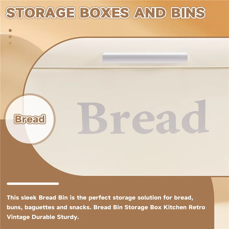 BHTS-Vintage Bread Box Cupboard Iron Snack Box Desktop Finishing Dust-Proof Storage Box Storage Bin Keeper Food Kitchen Shelf Dé
BHTS-Vintage Bread Box Cupboard Iron Snack Box Desktop Finishing Dust-Proof Storage Box Storage Bin Keeper Food Kitchen Shelf Dé