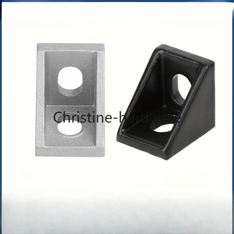 20 Sets of Aluminum Corner Brackets, Aluminum Profile Connectors, T-Shaped Slider Nuts, Black Aluminum Corner Bracket Connectors
20 Sets of Aluminum Corner Brackets, Aluminum Profile Connectors, T-Shaped Slider Nuts, Black Aluminum Corner Bracket Connectors