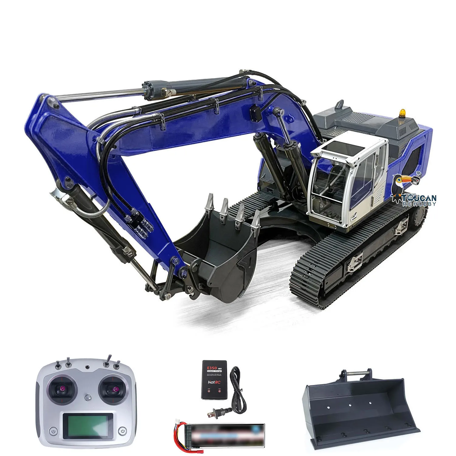 XDRC 1/14 Hydraulic Excavator 945 RC Metal RTR Digger Truck Model With Light Battery Remote Control Light System Bucket THZH1436
XDRC 1/14 Hydraulic Excavator 945 RC Metal RTR Digger Truck Model With Light Battery Remote Control Light System Bucket THZH1436