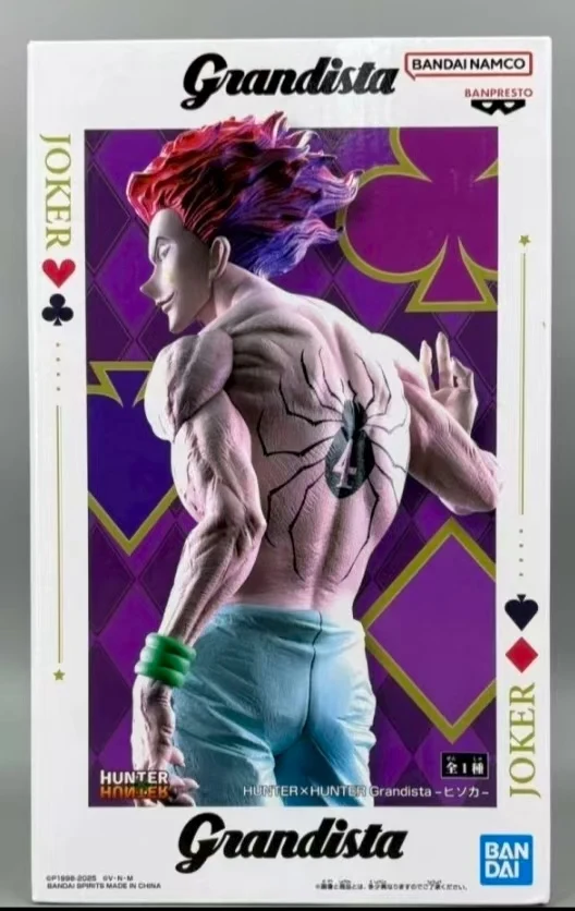 【Оригинал】Bandai BANPRESTO Grandista HUNTER×HUNTER Hisoka Модель игрушки
【Оригинал】Bandai BANPRESTO Grandista HUNTER×HUNTER Hisoka Модель игрушки
