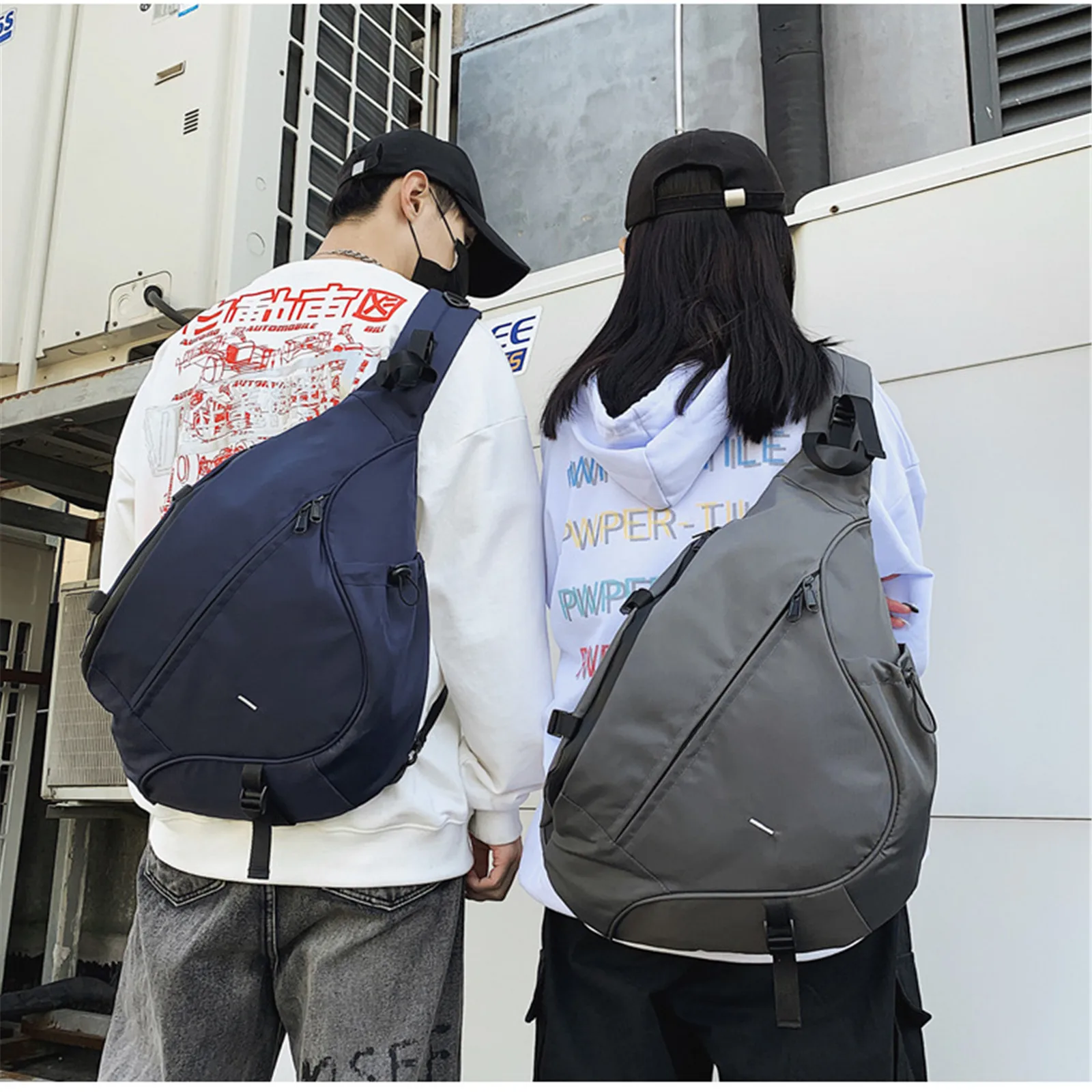 Sporty Chest Bags Streetwear Handbags Trendy Hip-hop Handbags Large Capacity Messenger Bags Japanese Street Style Handbags
Sporty Chest Bags Streetwear Handbags Trendy Hip-hop Handbags Large Capacity Messenger Bags Japanese Street Style Handbags