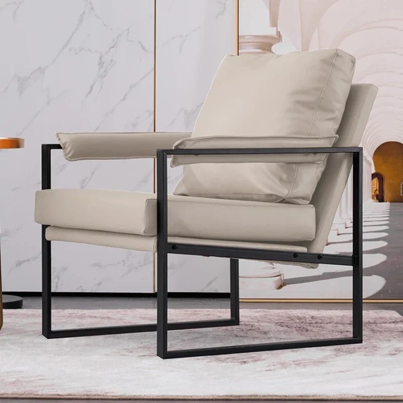 Light Luxury Iron Single Sofa Chair, Bedroom Living Room Coffee Shop Milk Tea Shop Rest Area Reception Chair, Home Furniture
Light Luxury Iron Single Sofa Chair, Bedroom Living Room Coffee Shop Milk Tea Shop Rest Area Reception Chair, Home Furniture