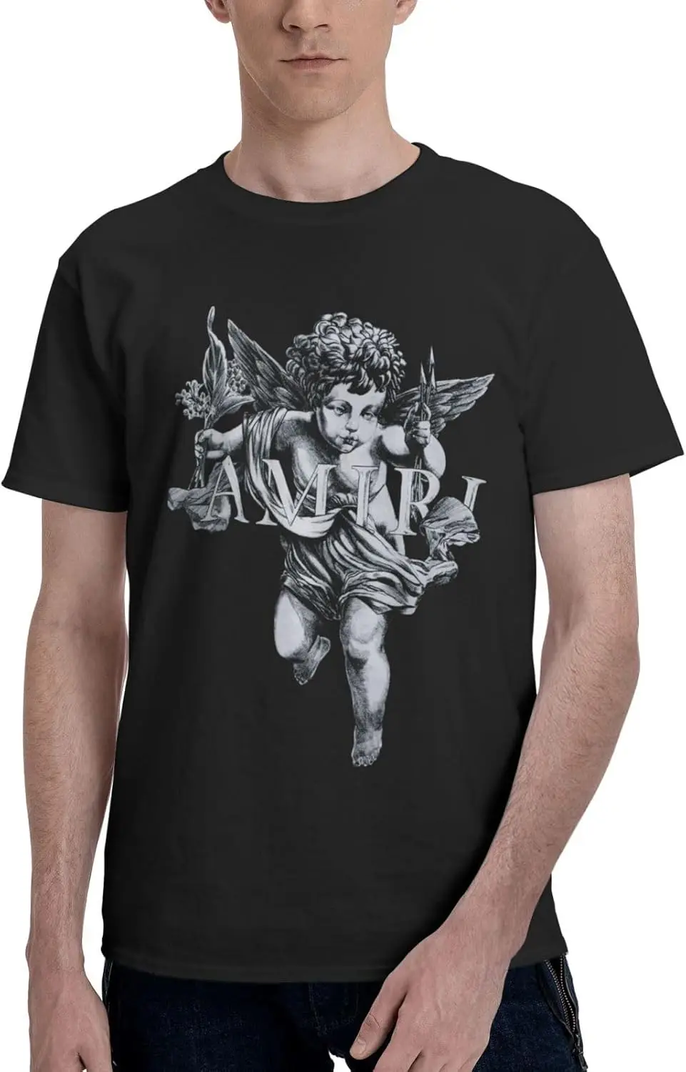 A-Miri Men and Women Retro Casual Fashion Cotton Round Neck Short Sleeve T-Shirt Black funny Short Sleeve Tshirt Streetwear
A-Miri Men and Women Retro Casual Fashion Cotton Round Neck Short Sleeve T-Shirt Black funny Short Sleeve Tshirt Streetwear