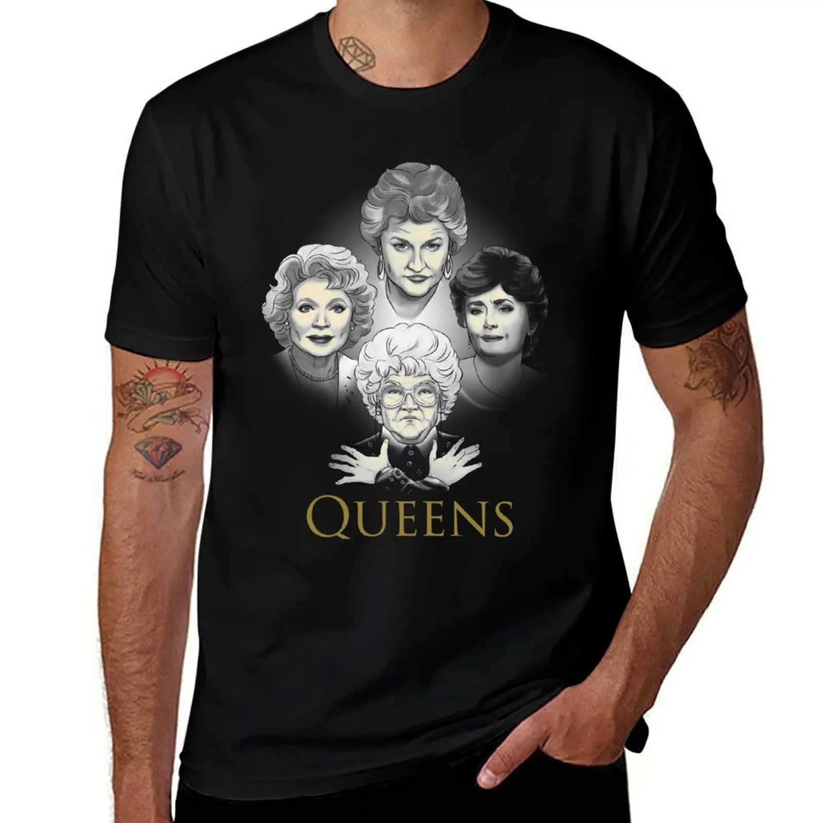 Golden Queens T-Shirt t shirts cotton 100% t shirts for man cotton man t shirts graphic T-shirt
Golden Queens T-Shirt t shirts cotton 100% t shirts for man cotton man t shirts graphic T-shirt