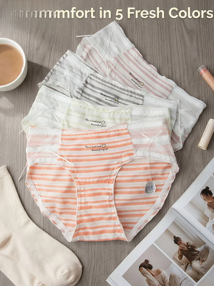 Philomena 4-Pack 10A Striped Women's Underwear American Retro Sweet Style plus Size Shorts plus Size Bottoms
Philomena 4-Pack 10A Striped Women's Underwear American Retro Sweet Style plus Size Shorts plus Size Bottoms