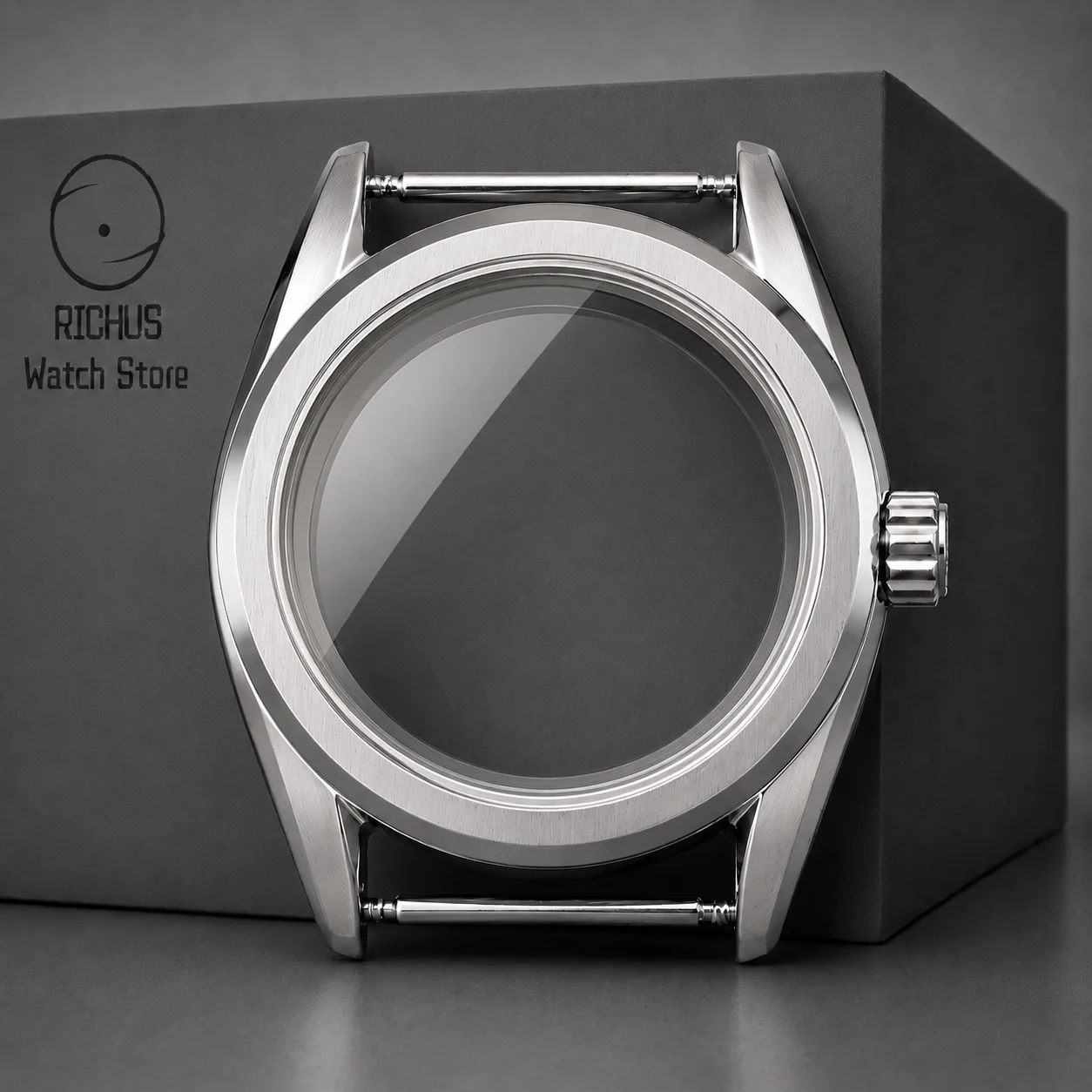 38mm Silver Watch Case Sapphire Glass Fit NH35 NH36 Automatic Movement Watch Accessories Luxury Durable Stainless Steel Case
38mm Silver Watch Case Sapphire Glass Fit NH35 NH36 Automatic Movement Watch Accessories Luxury Durable Stainless Steel Case