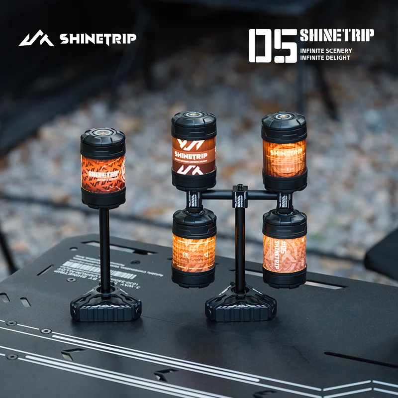 Подставка для освещения для кемпинга и атмосферы на открытом воздухе ShineTrip из алюминиевого сплава, 19-световая подставка для лампы премиум-класса, пиковая композиция для свечей, световой массив
Подставка для освещения для кемпинга и атмосферы на открытом воздухе ShineTrip из алюминиевого сплава, 19-световая подставка для лампы премиум-класса, пиковая композиция для свечей, световой массив