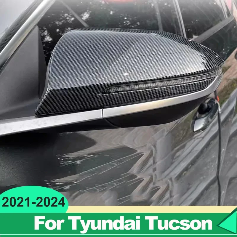 For Hyundai Tucson NX4 2021 2022 2023 2024 ABS Carbon Car Rearview Mirror Side Cover Shell Trim Stickers Molding Accessories
For Hyundai Tucson NX4 2021 2022 2023 2024 ABS Carbon Car Rearview Mirror Side Cover Shell Trim Stickers Molding Accessories