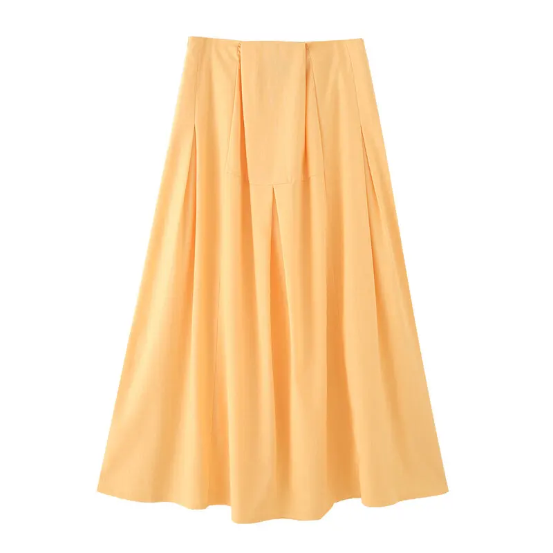 Summer 2025 Women's Cotton Linen Asymmetrical Metal Bule Vest And Midi Skirt Set Faionable Button-Up Two-Piece Ensemble
Summer 2025 Women's Cotton Linen Asymmetrical Metal Bule Vest And Midi Skirt Set Faionable Button-Up Two-Piece Ensemble