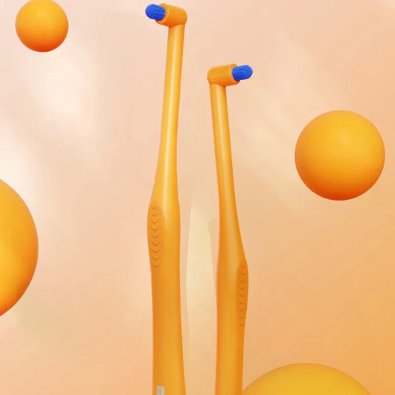 Interdental Brush Small Head Interdental Brush Soft Detail Cleaning Inclined Design Orange Color Deep Oral Cavity Cleaning
Interdental Brush Small Head Interdental Brush Soft Detail Cleaning Inclined Design Orange Color Deep Oral Cavity Cleaning